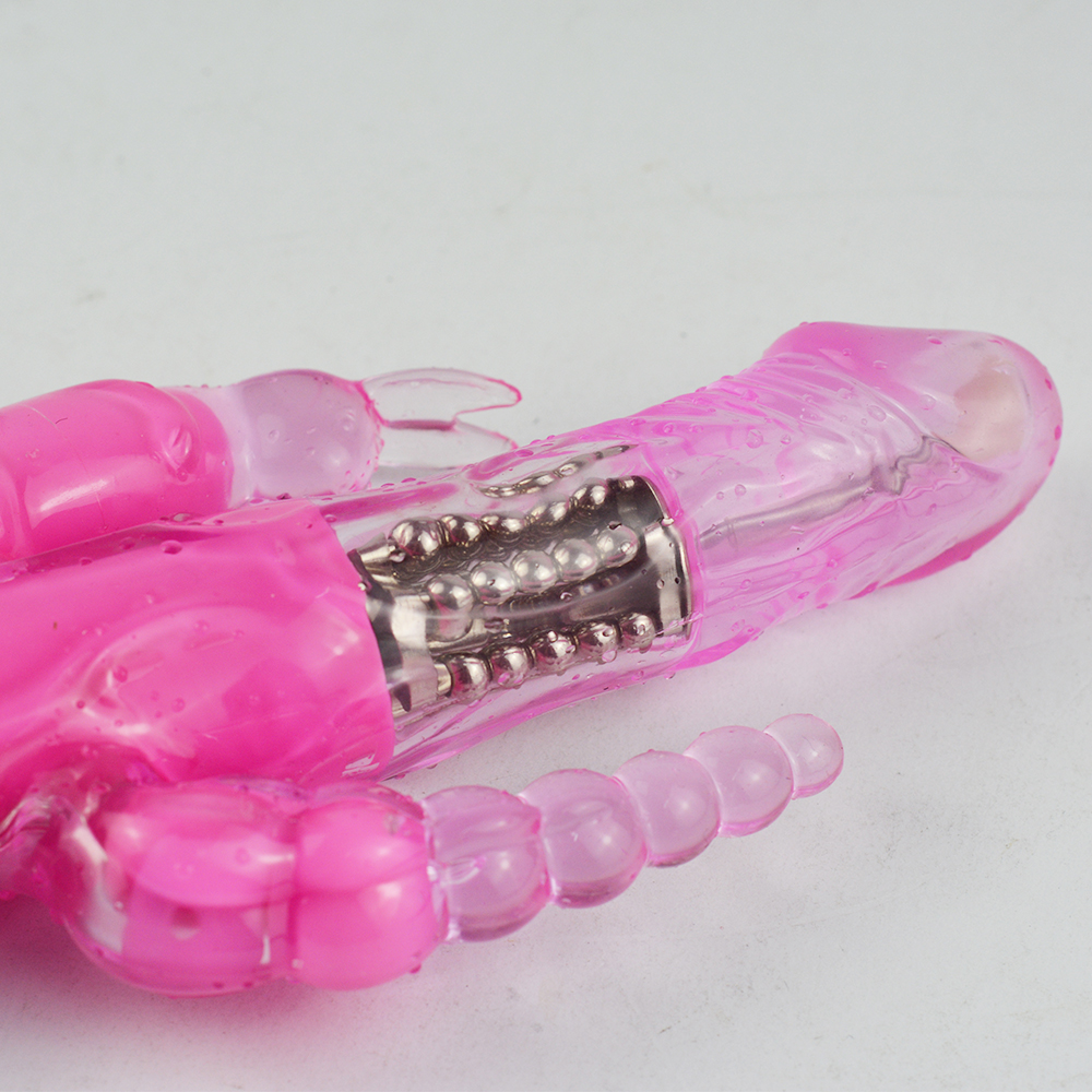 NEW Double Rabbit Adult Sex Toy Vibrator GSpot Dildo Clit